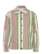 2363 Striped Cotton, Over D Util Outerwear Jackets Light-summer Jacket...