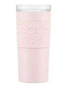 Travel Mug Home Tableware Cups & Mugs Thermal Cups Pink Bodum