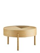 Arc Coffee Table Home Furniture Tables Coffee Tables White WOUD
