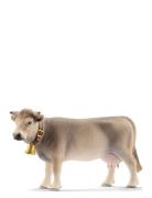 Schleich Braunvieh Cow Toys Playsets & Action Figures Animals Multi/pa...