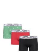 Classic Stretch-Cotton Trunk 3-Pack Boxershorts Navy Polo Ralph Lauren