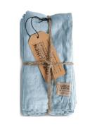 Misty Napkin Home Textiles Kitchen Textiles Napkins Cloth Napkins Blue...