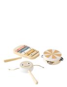 Music Set Brown Toys Musical Instruments Brown Kid's Concept