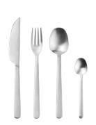 Nordic Bistro Cutlery Home Tableware Cutlery Cutlery Set Silver Broste...