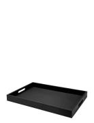 Sarah Tray Home Tableware Dining & Table Accessories Trays Black Brost...