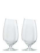 Ølglas Lille 2 Stk Home Tableware Glass Beer Glass Nude Eva Solo
