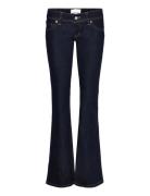 00 Super Low Kick Tall Richie Rinse Denim Bottoms Jeans Flares Navy AB...