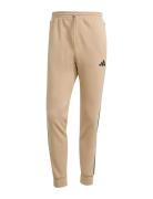 M 3S Fl Tc Pt Bottoms Sweatpants Beige Adidas Sportswear