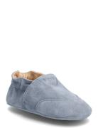 Bisgaard Newborn Shoes Baby Booties Blue Bisgaard