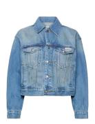 90S Trucker Jacket Gold Dust Jakke Denimjakke Blue Calvin Klein Jeans