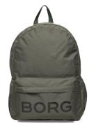 Borg Junior Backpack Rygsæk Taske Khaki Green Björn Borg