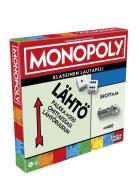 Monopoly-Spel Toys Puzzles And Games Games Board Games Multi/patterned...