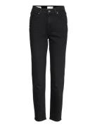 Slfamy Hw Slim Beauty Bla Jeans U Bottoms Jeans Slim Black Selected