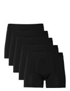Slhliam 5-Pack Trunk Boxershorts Black Selected
