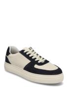 Slhharald Mix Sneaker Low-top Sneakers Navy Selected