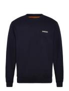 B-Small Box C Tops Sweatshirts & Hoodies Sweatshirts Navy Napapijri