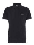 B.intl Essential Polo Shirt Designers Polos Short-sleeved Black Barbou...