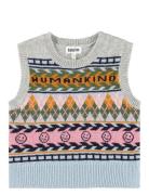 Grace Tops Vests Grey Molo