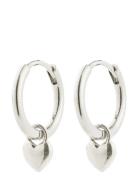 Alaia Earrings Silver-Plated Accessories Jewellery Earrings Hoops Silv...