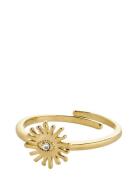 Lulu Sun Stack Ring Gold-Plated Ring Smykker Gold Pilgrim