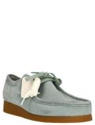 Wallabeeevo G Loafers Flade Sko Blue Clarks