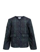 Objesta L/S Jacket E Div Quiltet Jakke Navy Object