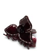 Polly Harvest Middle Accessories Hair Accessories Hair Claws Burgundy ...