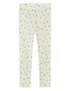 Nmfwang Wool Needle Legging Noos Bottoms Leggings Cream Name It