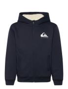 Fleece Sherpa Youth Tops Sweatshirts & Hoodies Hoodies Navy Quiksilver