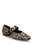 Ankle-Strap Ballerina Ballerinasko Ballerinaer Brown Gabor