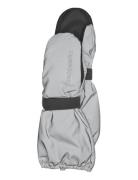 Biggles Refl Mitten Accessories Gloves & Mittens Mittens Silver Didrik...