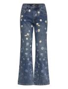 Daisys Bottoms Jeans Wide Blue Desigual