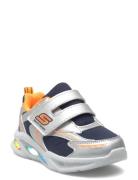 Boys Skechers Meteor-Lights Low-top Sneakers Silver Skechers