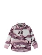 Fleece Sweater, Ornament Outerwear Fleece Outerwear Fleece Jackets Pur...