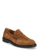Loafer Shoes Flat Loafers Orange ANGULUS