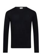 Bs Jupiter Regular Fit Knitwear Tops Knitwear Round Necks Black Bruun ...