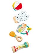 Hape 5 In 1 Baby Sensory Set Toys Baby Toys Rattles Multi/patterned Ha...