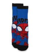 Socks Strømper Non-slip Blue Spider-man