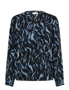 Kaditte Blouse Tops Blouses Long-sleeved Black Kaffe