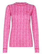 Fryd Ls Sport Base Layer Tops Pink Kari Traa