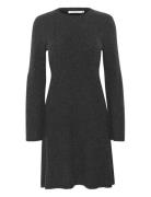 Antaligz Wool Short Dress Noos Kort Kjole Black Gestuz