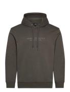 Sweatshirt Tops Sweatshirts & Hoodies Hoodies Brown Armani Exchange