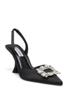 Neala Shoes Heels Pumps Sling Backs Black Steve Madden