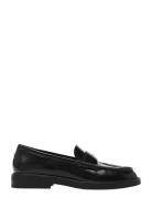Adison Shoes Flat Loafers Black Steve Madden