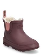 Aktiv Chelsea Winter Sport Winter Boots Winterboots Pull On Burgundy T...