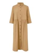 Manynisla Knælang Kjole Beige Masai