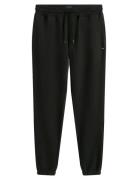Tjm Slim S Flag Sweatpant Bottoms Sweatpants Black Tommy Jeans