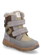 Bisgaard Spencer Tex Vinterstøvler Med Burrebånd Grey Bisgaard