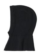 Baby Balaclava Accessories Headwear Balaclava Black FUB