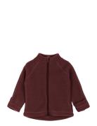 Wool Baby Jacket Outerwear Fleece Outerwear Fleece Jackets Burgundy Mi...